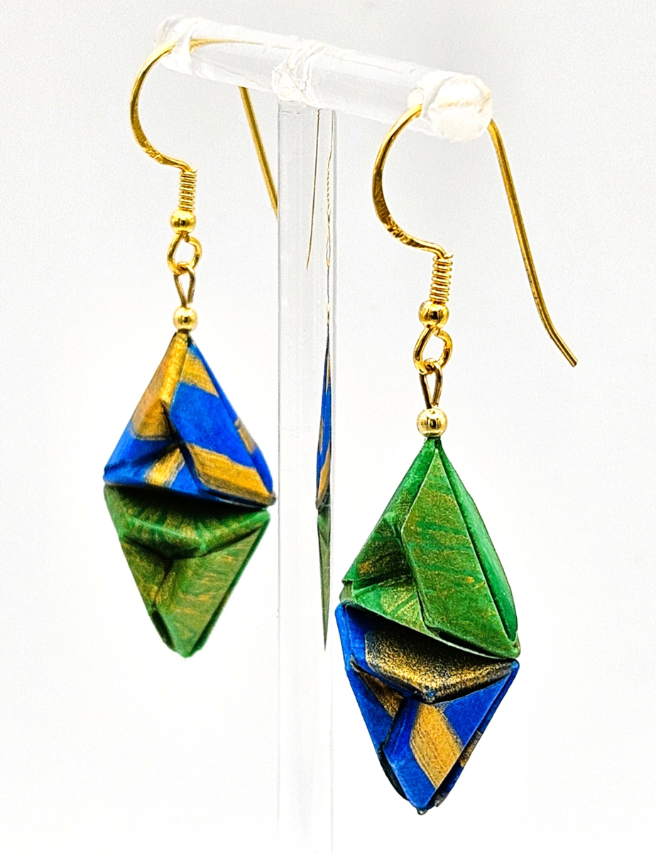 origami-ohrringe-stardust-blaugruen-pfau